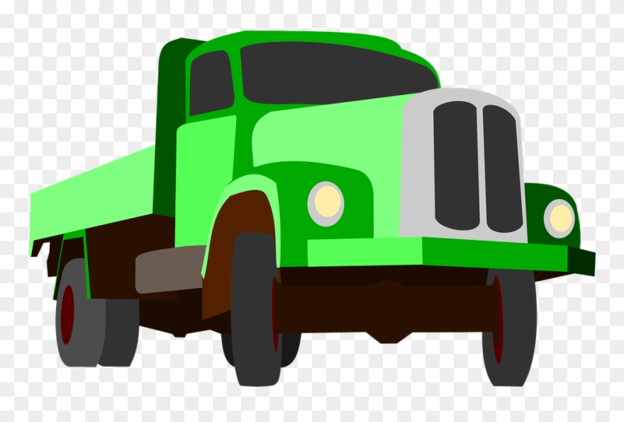 Horse Trailer Cliparts 7, Buy Clip Art - Caminhão Verde Desenho Png Transparent Png