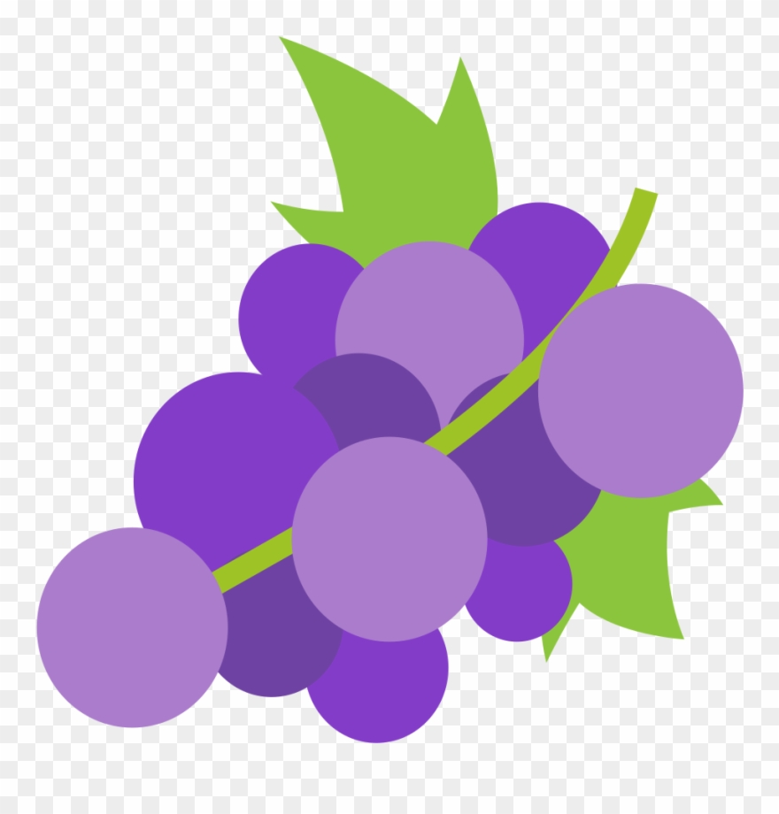 Purple Grapes Cliparts 8, Buy Clip Art - Grape Emoji Png Transparent Png