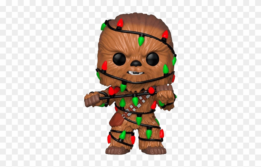 Chewbacca With Lights Pop Vinyl Figure - Funko Star Wars Christmas Clipart