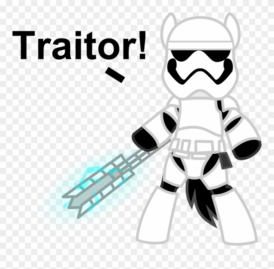 Star Wars - My Little Pony Stormtrooper Clipart
