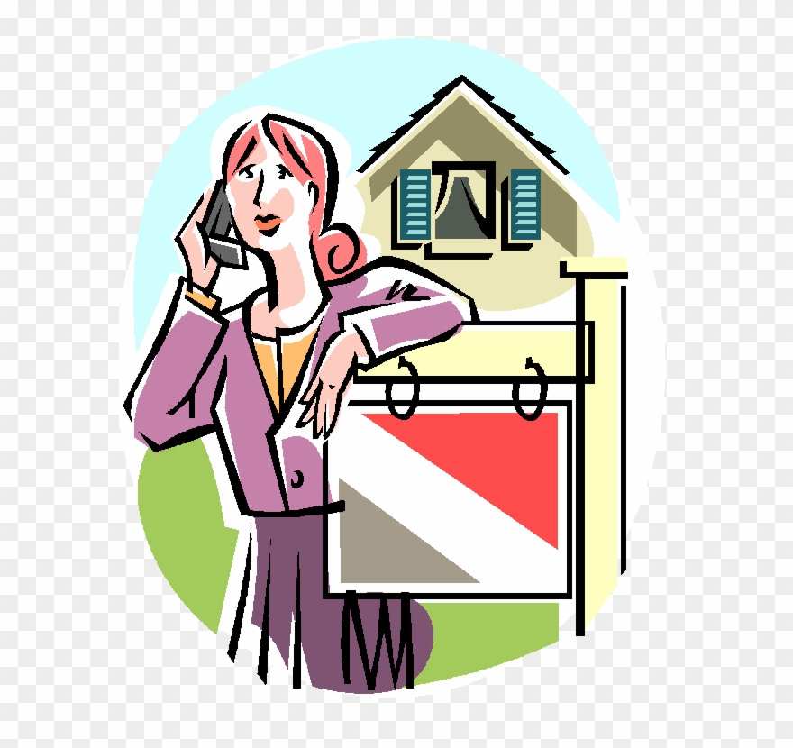 Lebanon Clipart House - Real Estate Agent Clipart - Png Download