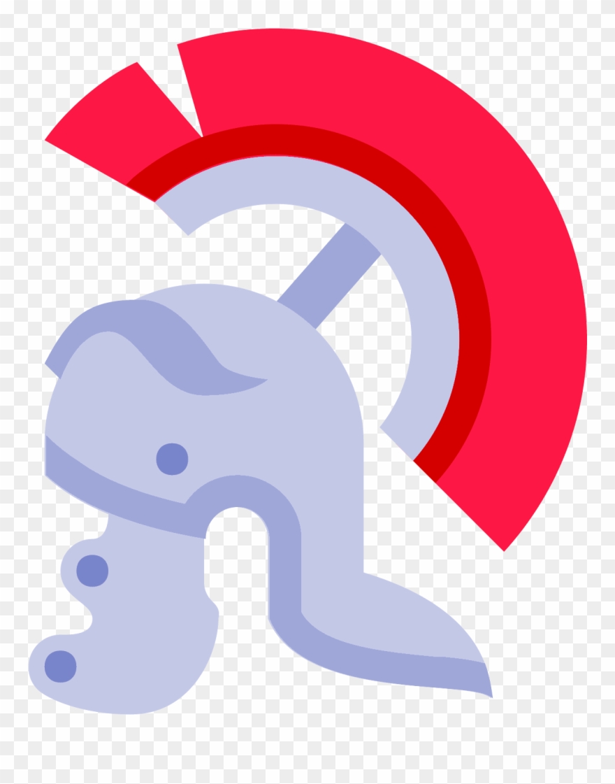 Roman Helmet Icon Clipart