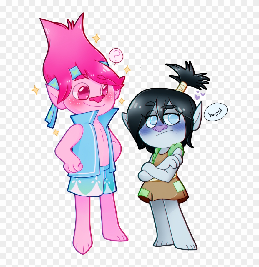 Trolls Poppy X Branch Clipart