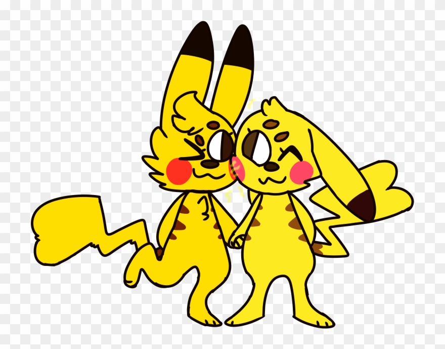 My Two Pikachu Characters, Watt And Circuit(right) - Portable Network Graphics Clipart