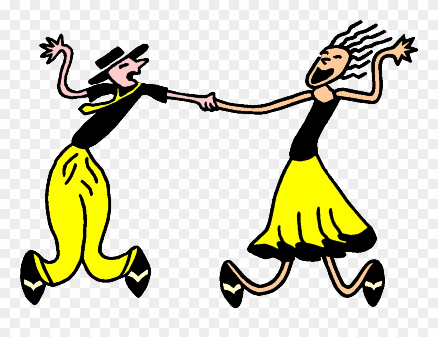 Clipart Dance Jitterbug - Jive Dance - Png Download