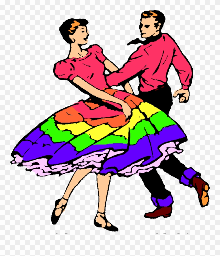 Researchers See Potential Role For Dancing The - Square Dance De Estados Unidos Clipart