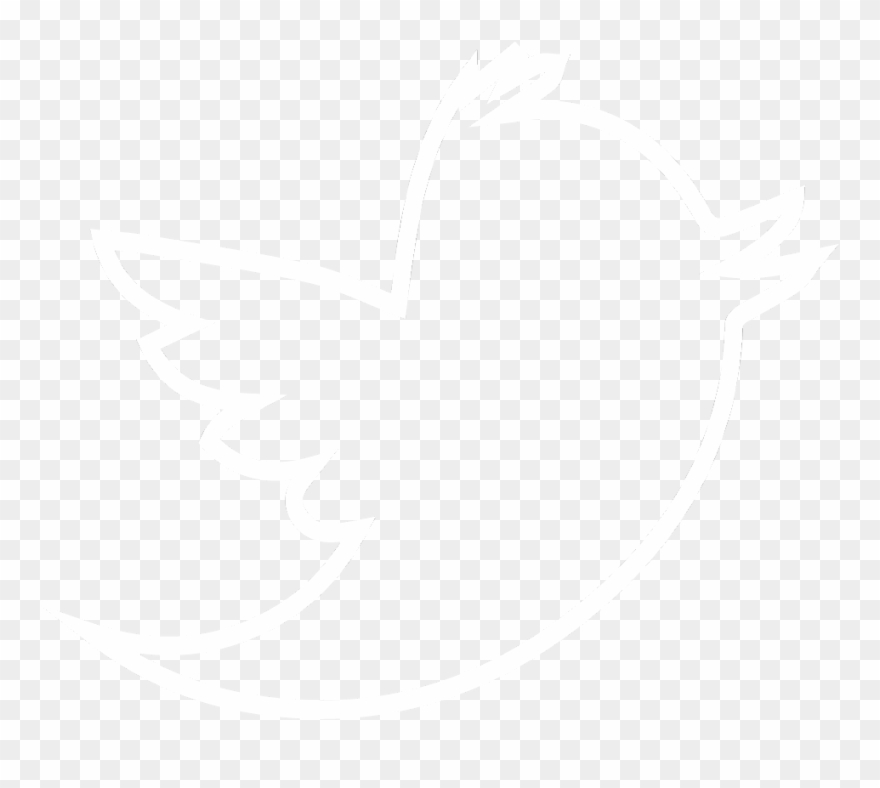 Bird Logo Euclidean Vector Icon - Twitter Logo Outline White Clipart