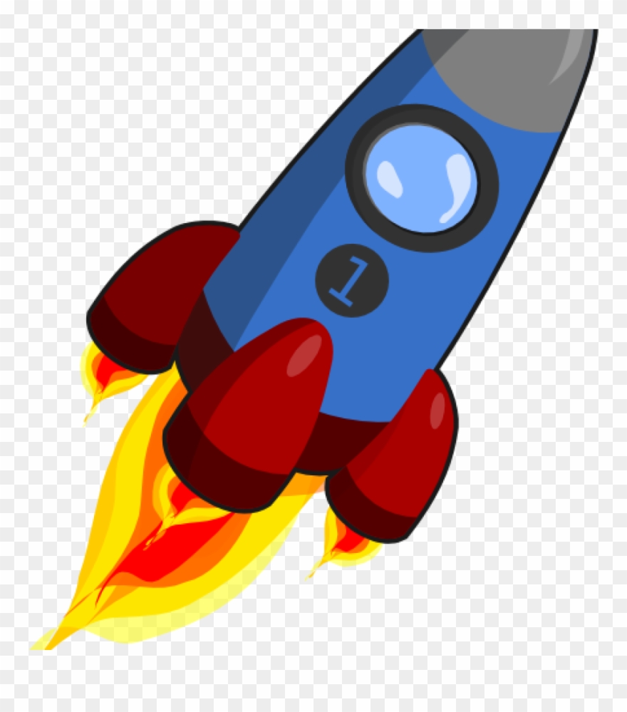 Rocketship Clipart 19 Rocketship Clipart Rocket Blast - Rocket Animation - Png Download