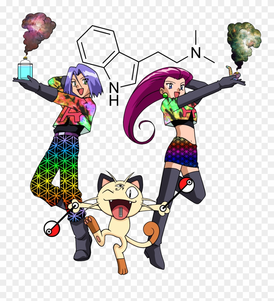 Image Of Team Rocket's Blasting Off Again - Team Rocket Pokemon Clipart