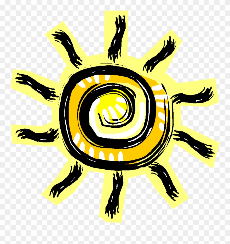 Image06 - Symbol Healing Spiral Sun Clipart