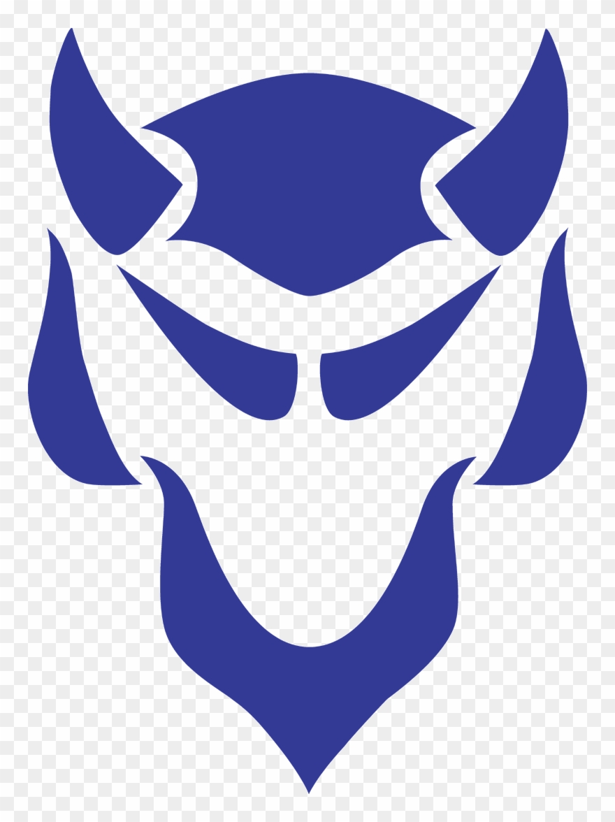 No More Devil For Davenport Central - Elbert County Blue Devils Logo Clipart