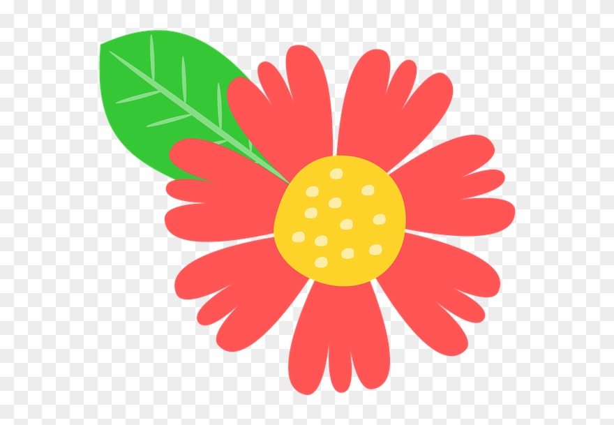 Gerbera Daisy Clipart 26, Buy Clip Art - Portable Network Graphics - Png Download