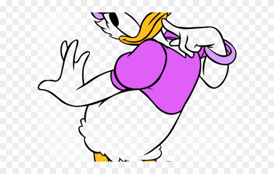 Daisy Clipart Donald Duck - Daisy Donald - Png Download