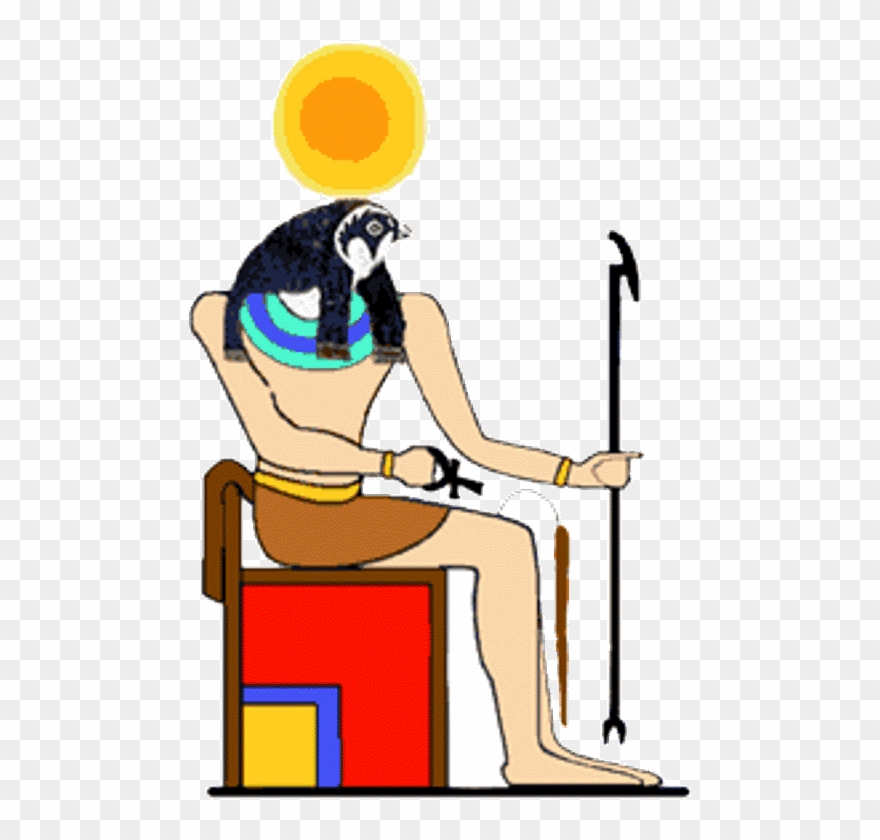 Picture Of God Ra-ve318 - Ancient Egypt God Amun Ra Clipart