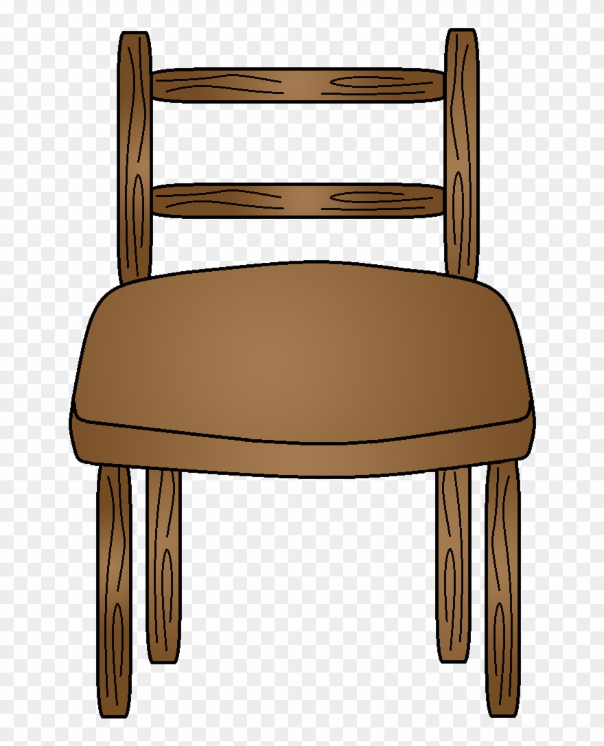 Goldilocks And The Three Bears Chairs Baby Bear Chair - Goldilocks And The Three Bears Chair Clipart