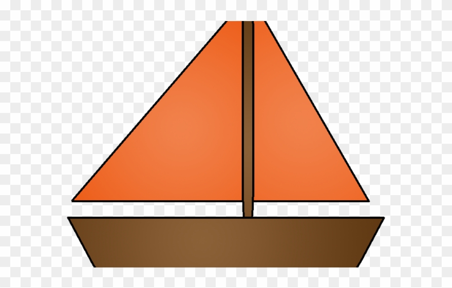 Sailboat Clipart Cute - Water - Png Download