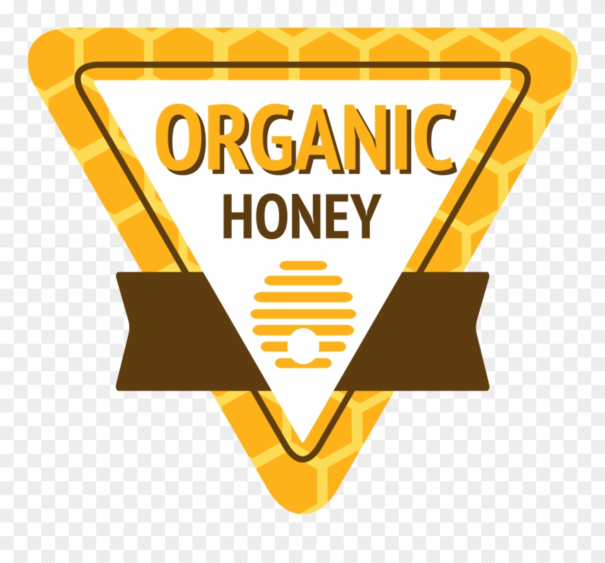 Bee Label Logo - Honey Bee Labels Clipart