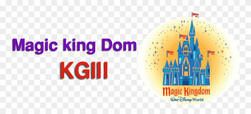 Logos Of Kinderg Enimageslogo - Magic Kingdom Clipart