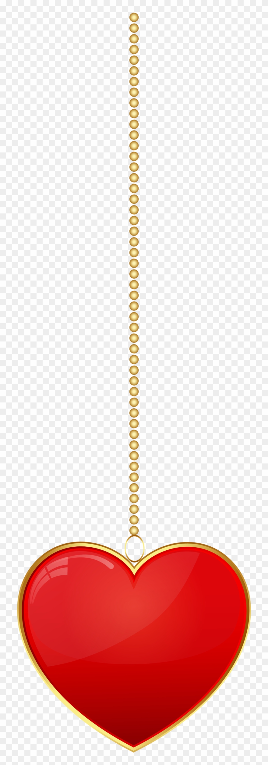 Hanging Heart Decor Png Clip Art - Playground Transparent Png