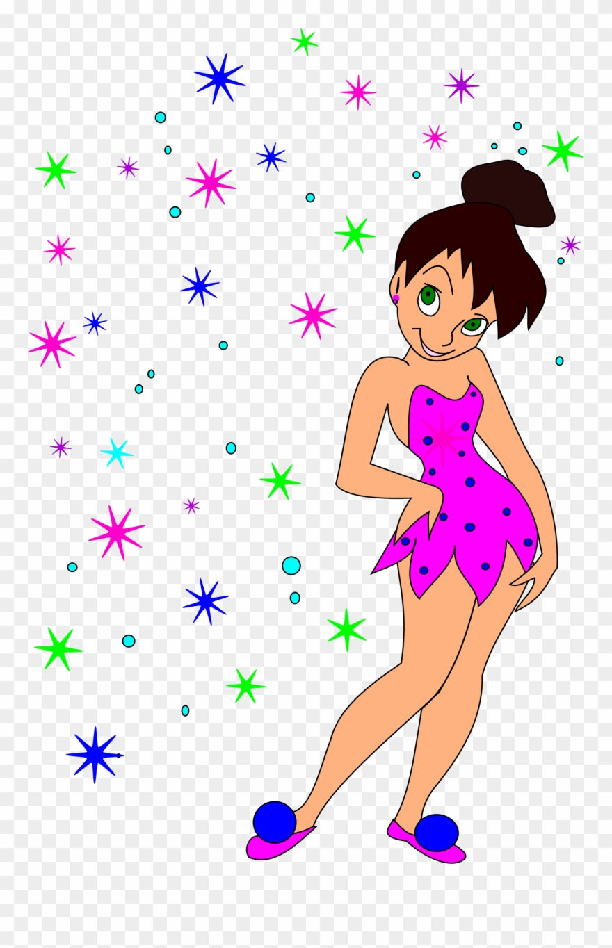 Clipart Fairy Girl - Stardust Fairy Girl Beach Towel - Png Download