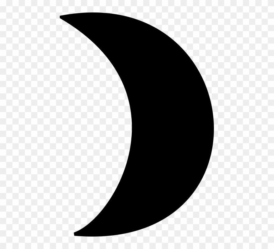 Moon And Stars Clipart 16, Buy Clip Art - Crescent Moon Clipart - Png Download
