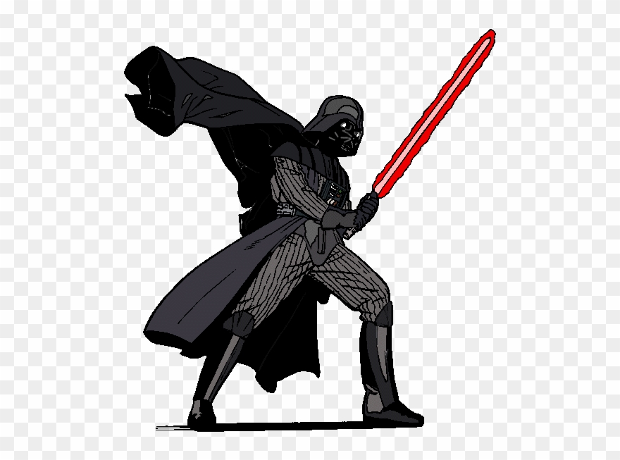 Star Wars Birthday Clipart Kid - Star Wars Darth Vader Tribal Wall Sticker - Png Download