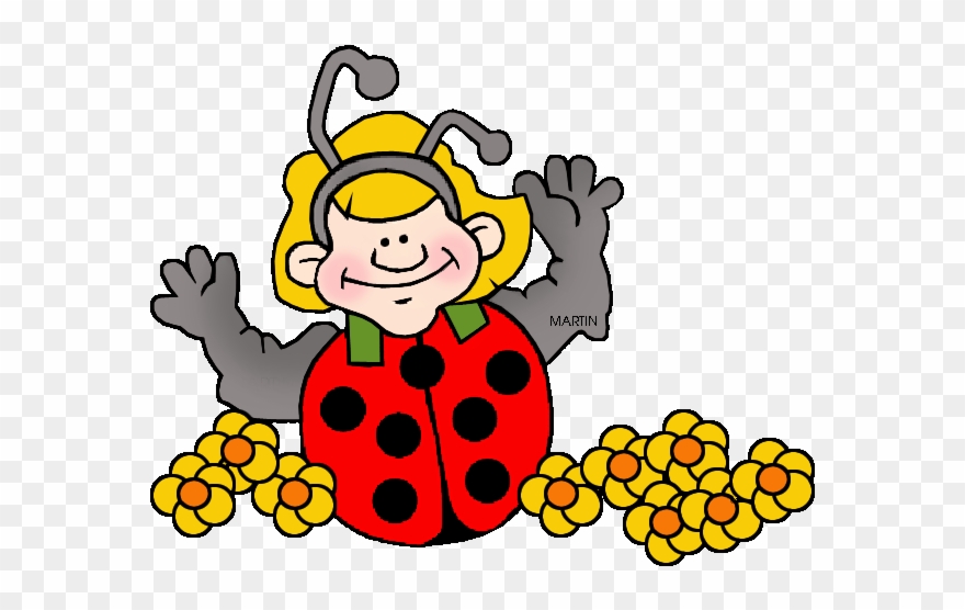 Ladybug Costume - Ladybird Beetle Clipart