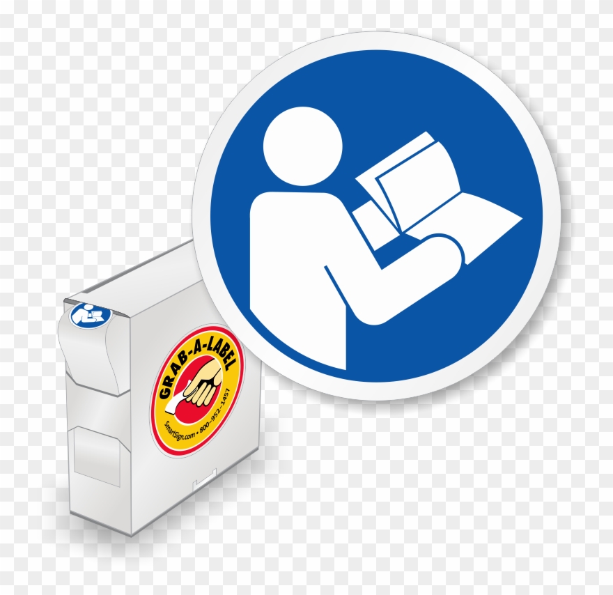 Iso Read Operator's Manual Symbol Grab A Labels Dispenser - Hr Manual Clipart