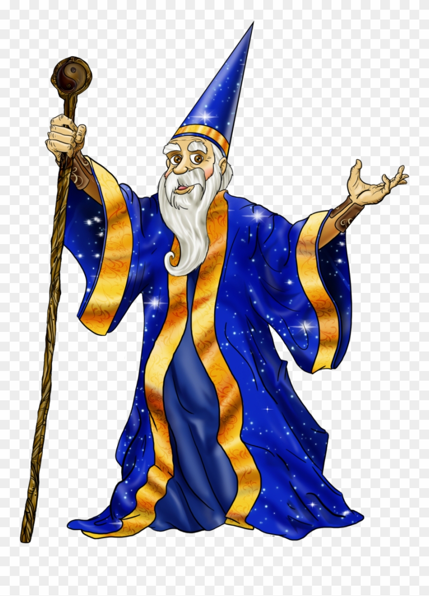 Wizard Clipart Wise - Wizard Png Transparent Png