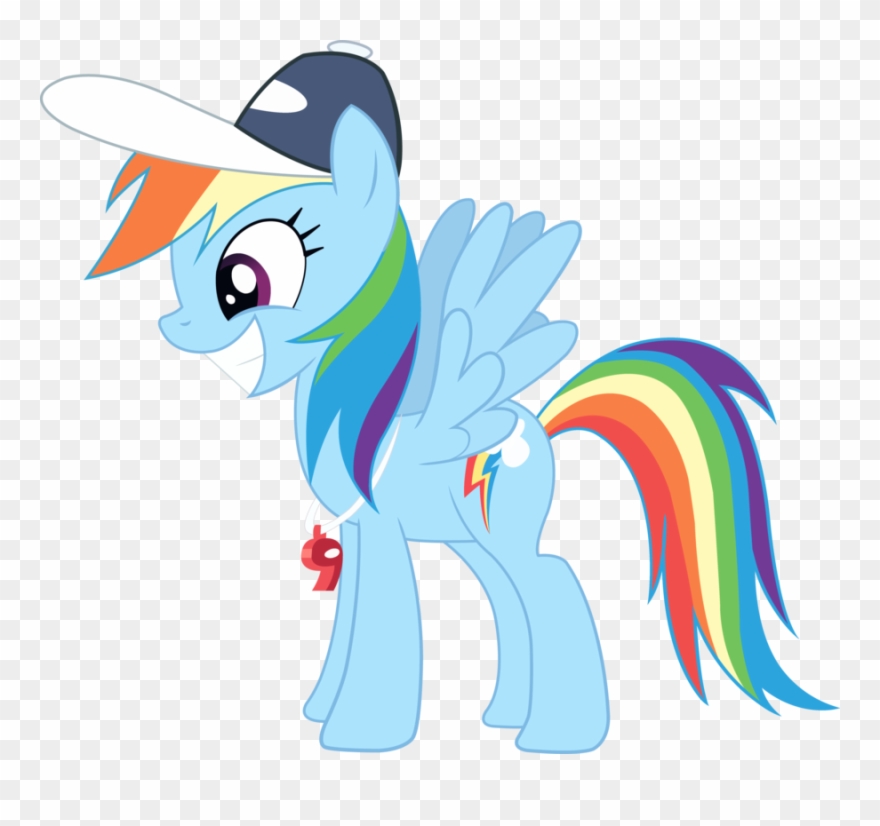 More Like Rainbow Dash Quadruple Facehoof Vector By - Friendship Is Magic Rainbow Dash Clipart