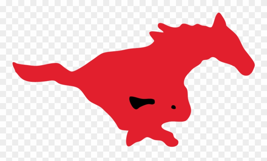 Smu Mustangs Clipart