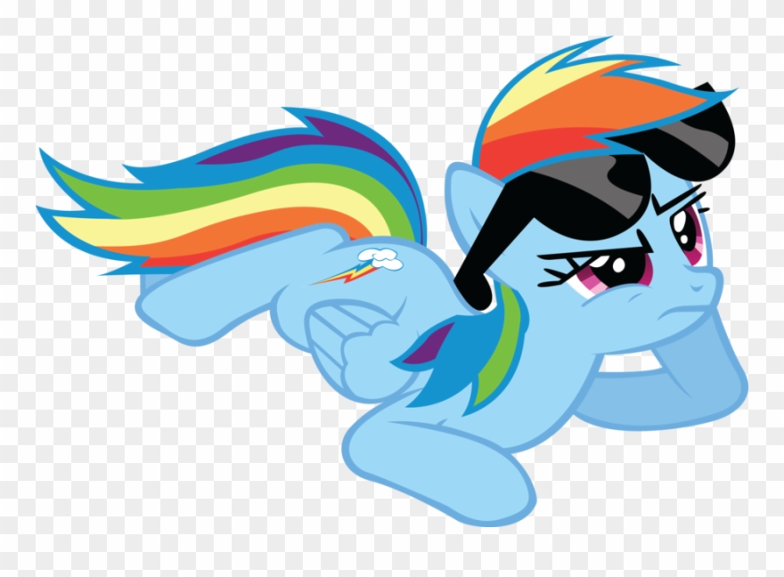 320 × 221 Pixels - My Little Pony Rainbow Dash Swag Clipart