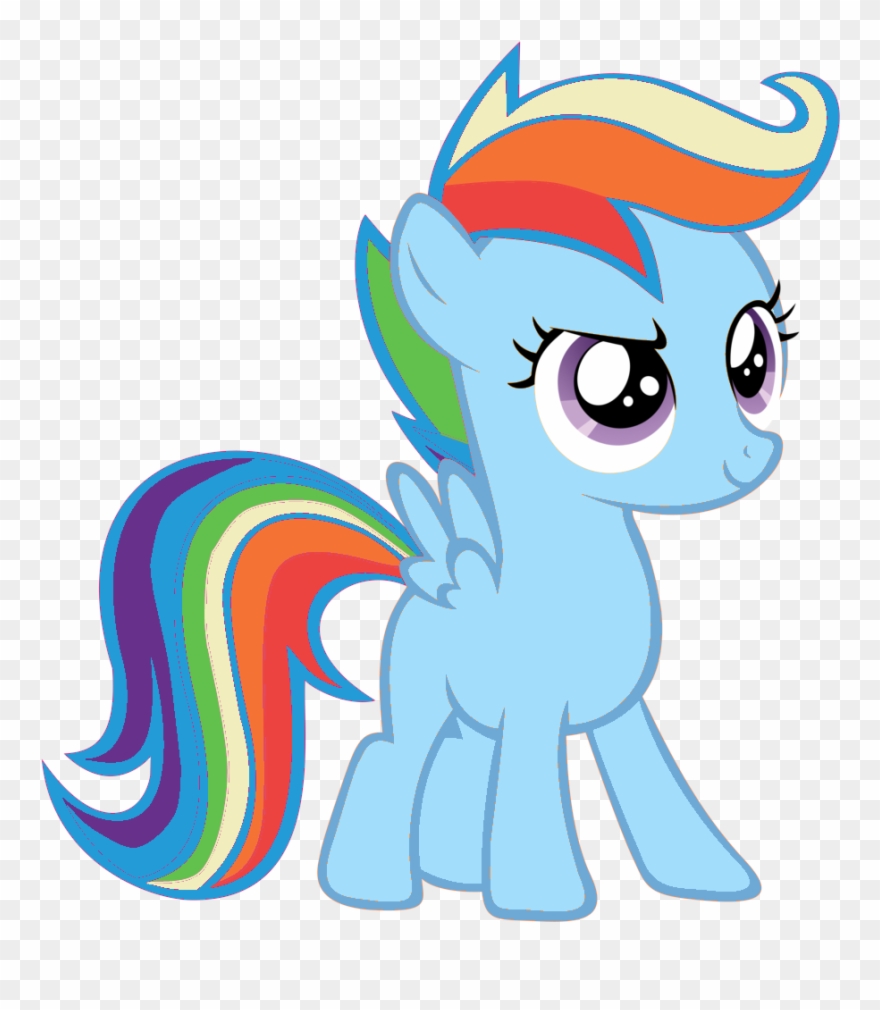 My Little Pony Rainbow Dash And Scootaloo - Mlp Orange And Pink Clipart