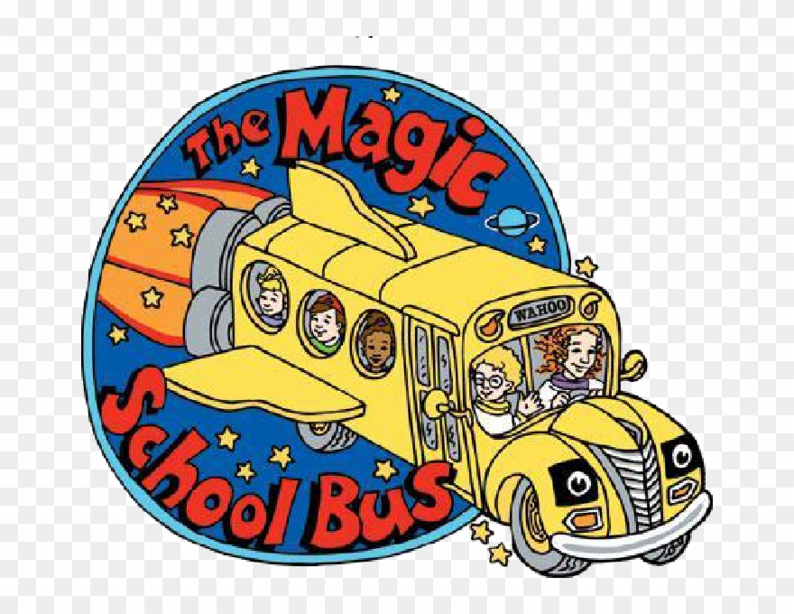 The Magic School Bus Flies With The Dinosaurs By Martin - Magic School Bus Clipart