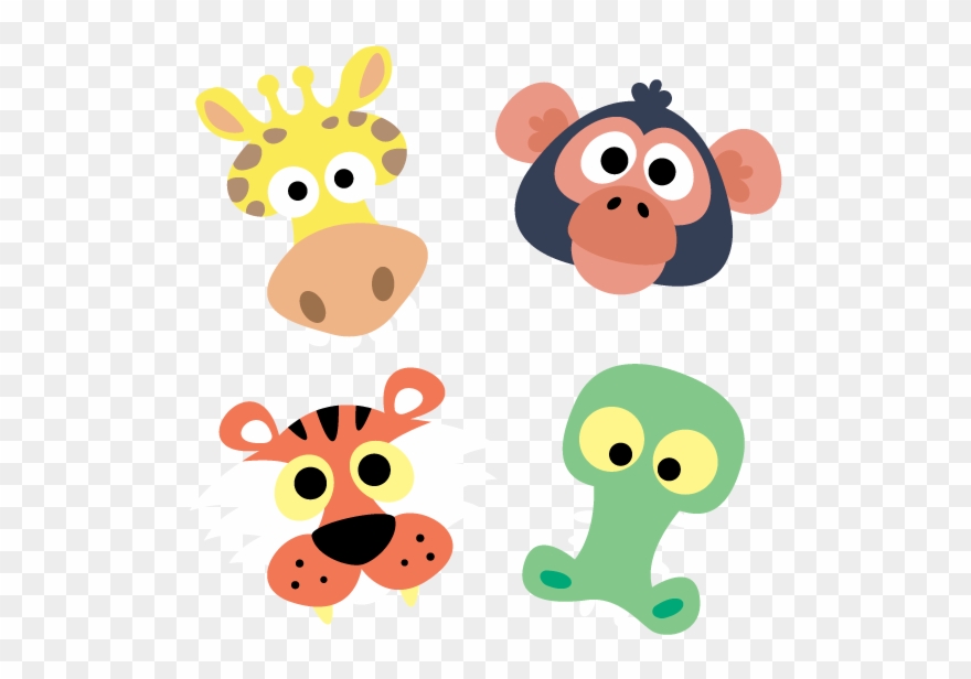 Printable African Animal Masks - African Animal Masks Clipart
