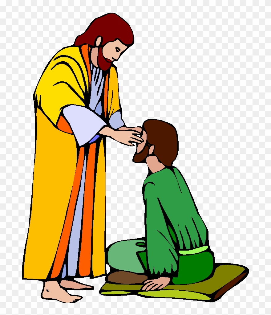 Download Jesus Heals Clipart Miracles Of Jesus Healing - Jesus Heals The Blind Man Clipart - Png Download