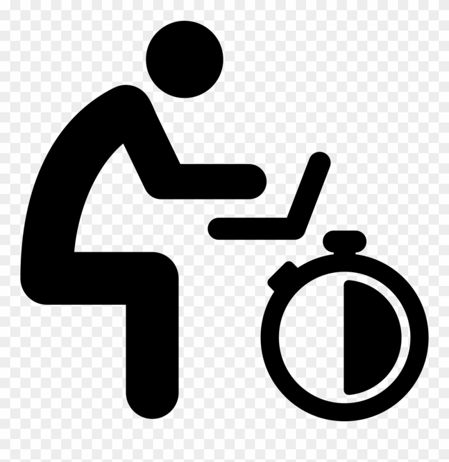 Online Job Search Comments - Icon Part Time Employee Clipart