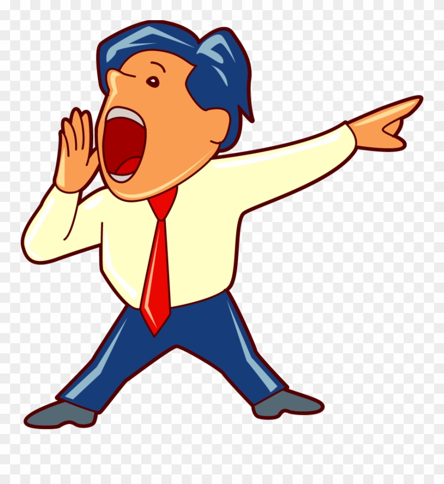 Shout Cliparts - Shout Clipart - Png Download