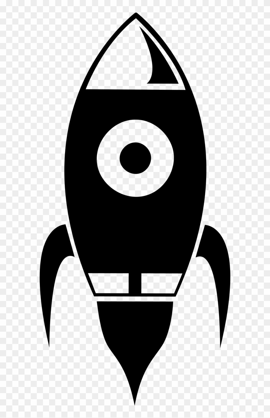 Cartoon Icon Moon Rocket Ship Png Image - Cartoon Rocket Ships Clipart