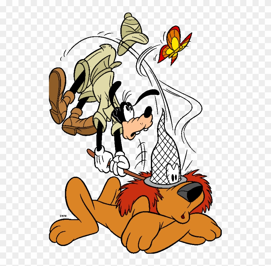 Goofy Clip Art Galore Playing Basketball - Goofy Para Colorear - Png Download