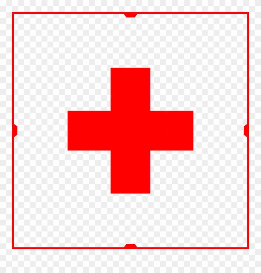 Medical Cross Label Found On Medpacks - Free Gold Social Icons Clipart