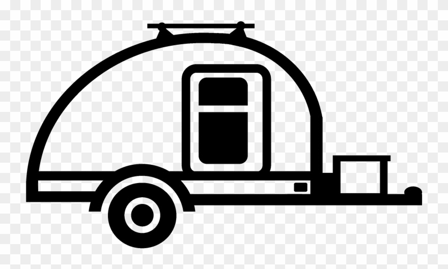 Custom Built Teardrops Teardrop Trailer Clip Art Png Download