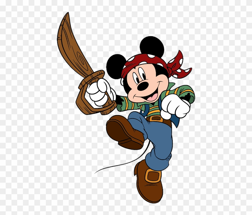 Pirate Mickey Mouse Clipart