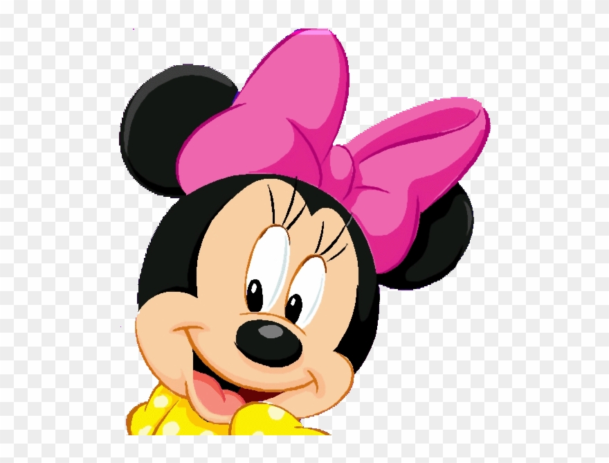 Pink And Yellow Minnie Mouse Clipart