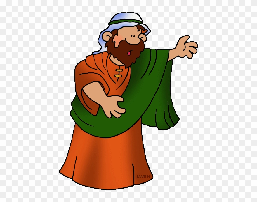 Bible Clip Art By Phillip Martin, Isaiah - Personagens Biblicos Desenho - Png Download