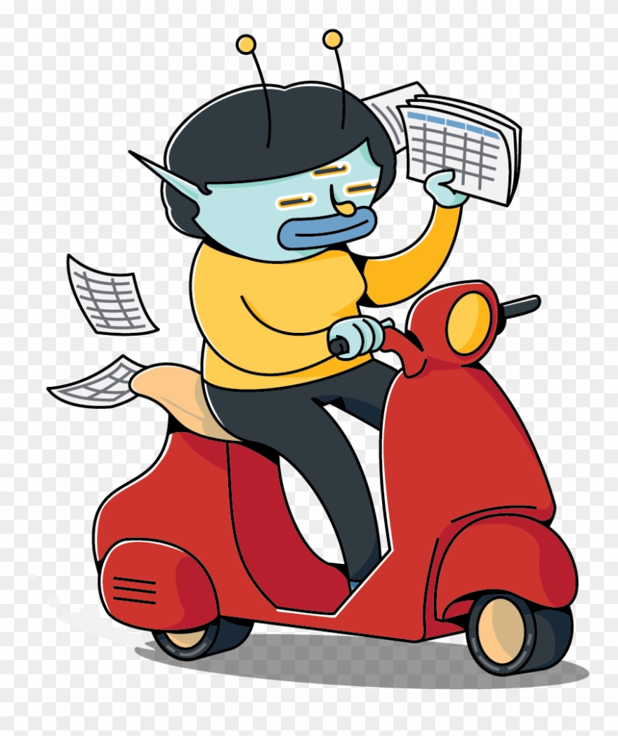 A Series Of Illustrations Used For Agency Promotion - Cartoon Clipart