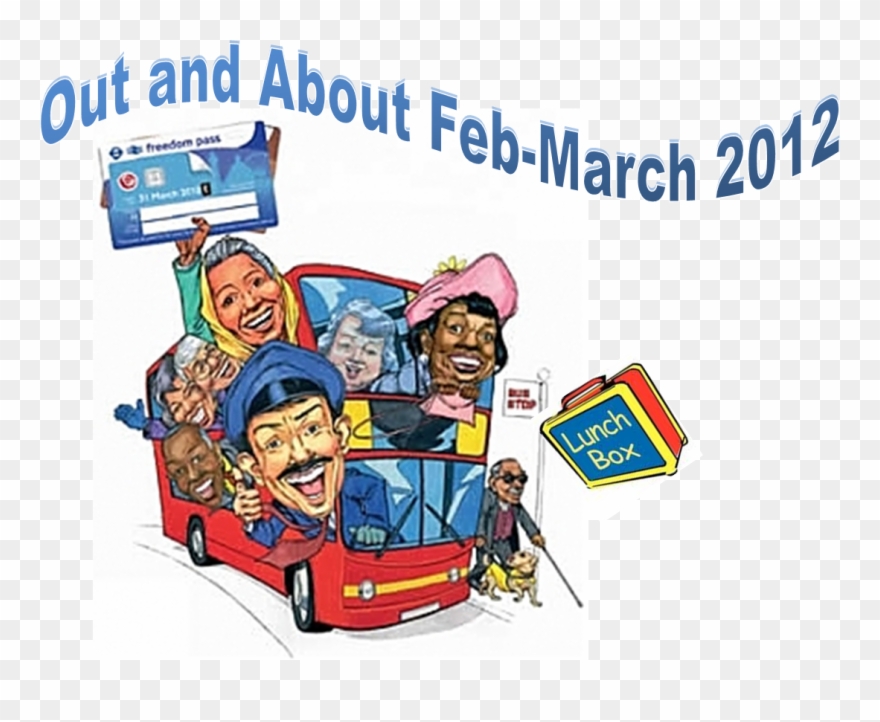 Out And About Feb-march - Freedom Pass Clipart
