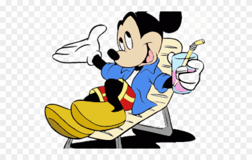 Mickey Mouse Clipart Beach - Mickey Mouse - Png Download