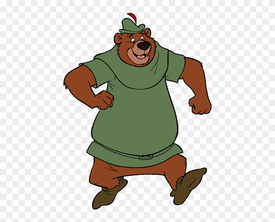 Disney Robin Hood Clip Art Images 2 Disney Clip Art - Little John Disney Characters - Png Download