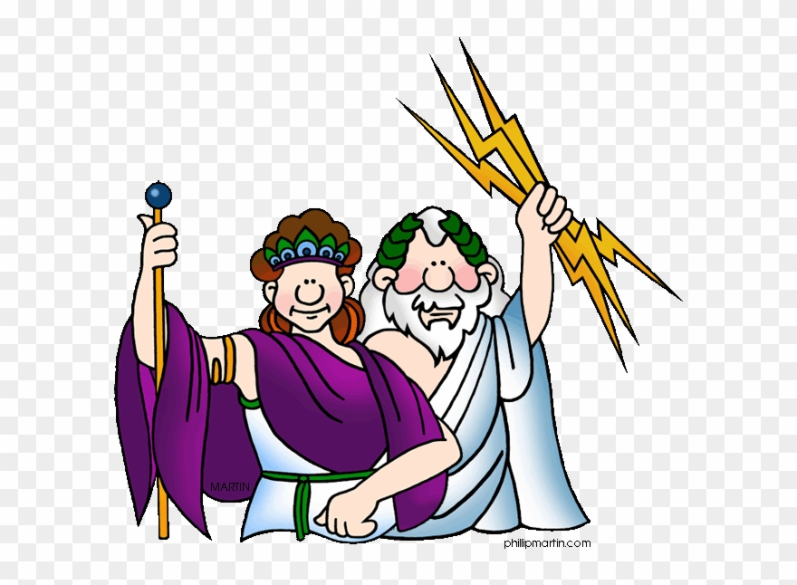 Svg Free Collection Of Greek Gods High Quality - Roman Gods Clipart - Png Download